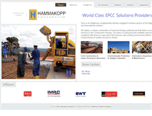 Tablet Screenshot of hammakoppconsortium.com